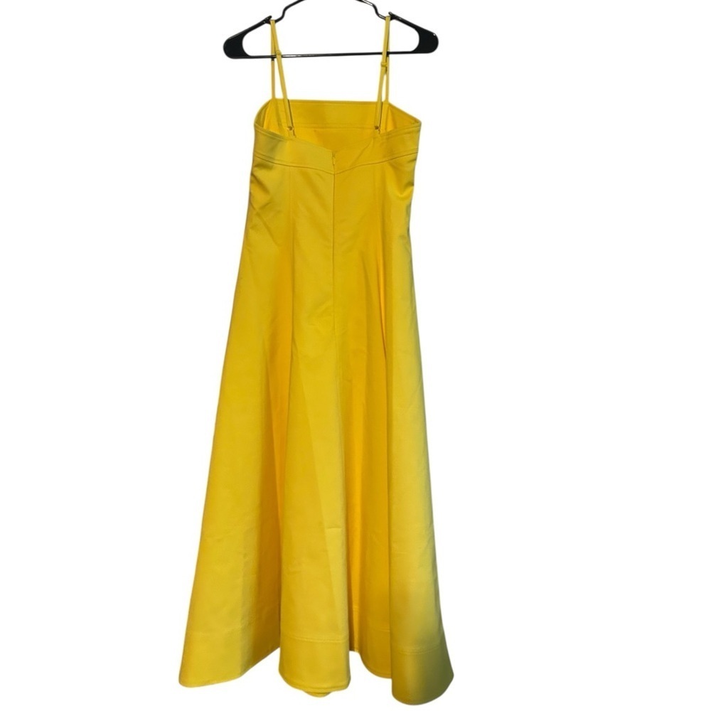 SIMKHAI Marisol Cotton-Blend A-Line Midi-Dress - Picture 3 of 6